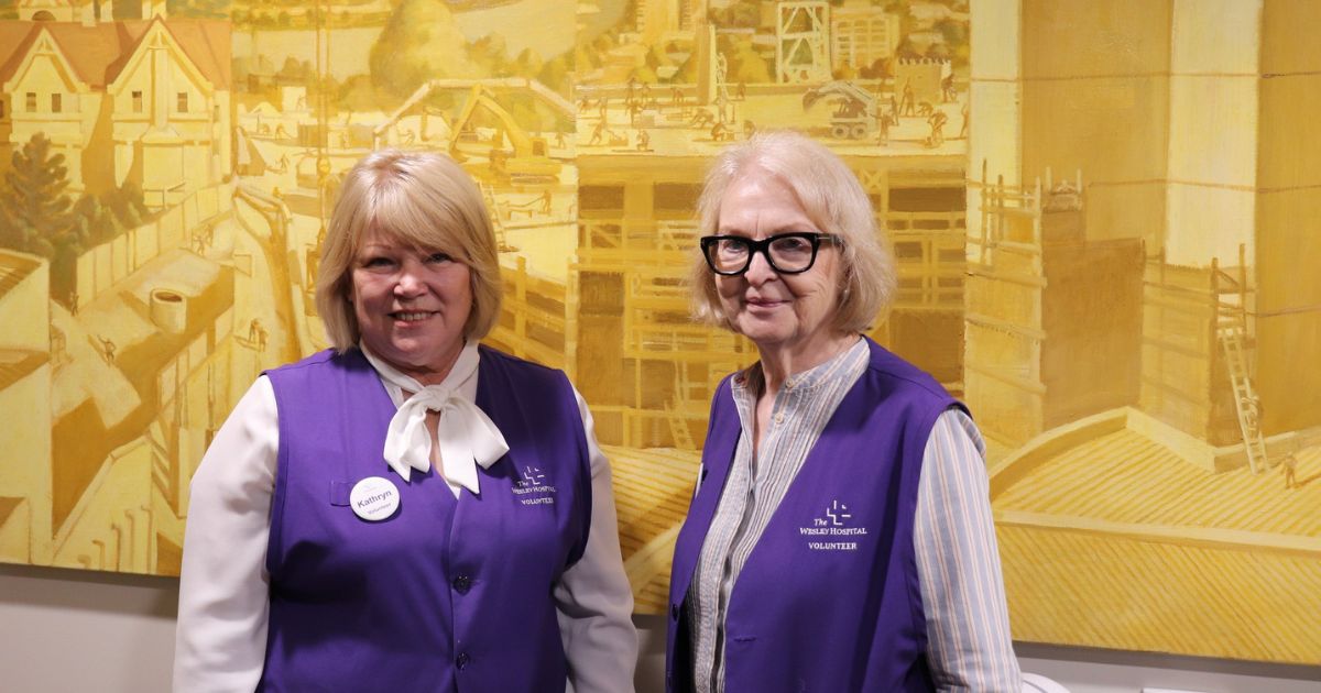 Kathy and Caroline