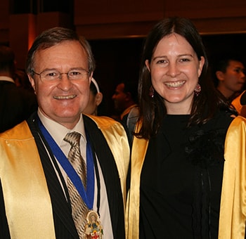 Professor Ian Gough and Doctor Jenny Gough