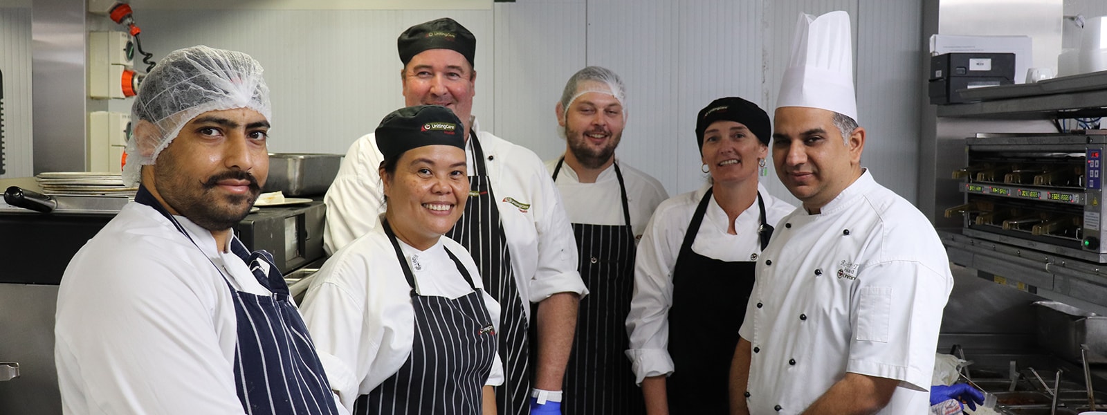 The chefs and the Wesley Hospital